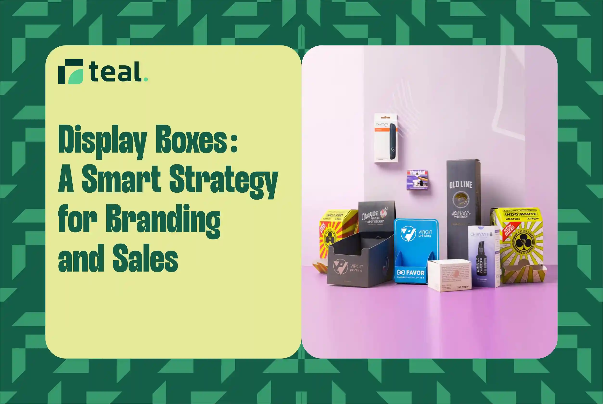 How Display Packaging Boxes Can Create an Impact on Your Brand